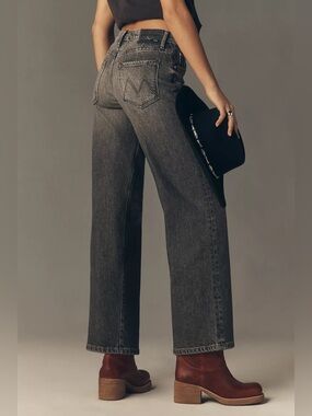 MOTHER Maven Ankle Fray Jeans in Magpie 24